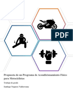 Propuesta de Un Programa de Acondicionamiento Físico para Motociclistas