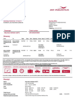 Your Electronic Ticket Receipt