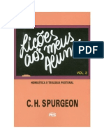 C. H. Spurgeon - Lições Aos Meus Alunos - Vol. 2