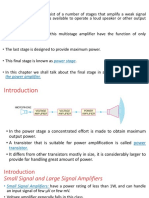 Power Amplifiers