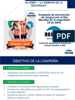 Desarrollo de La Campaña de Seguridad 2022