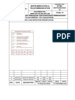 Fire & Gas Detection Specification