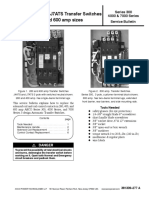 J300, J4ATS, J7ATS Transfer Switches 260, 400, and 600 Amp Sizes