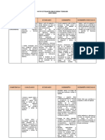 Matriz Cutticular Del Área de Ciencia y Tecnología