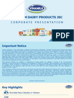 Vietnam Dairy Products JSC: Corporate Presentation