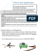 Industrial Drives and Application