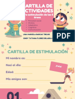 Cartilla de Actividades para Estimulación de Las 5 Areas