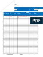 RAID Template Excel