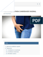 TRATAMIENTO PARA CANDIDIASIS VAGINAL - MD - Saúde