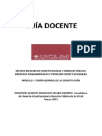 Guía Docente Modulo I Marcos Masso