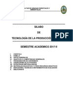 Tecnología de La Producción Forestal