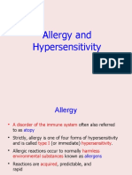 Allergy and Hypersensitivity