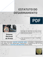 Slides - Estatuto Do Desarmamento