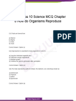 CBSE Class 10 Science MCQ Chapter 8 How Do Organisms Reproduce