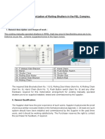 Specifications For Motorization of Rolling Shutters in The FEL Complex