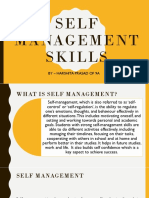 Self Management Skills