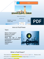 Lecture 0 Appendix Intro Fluid Power