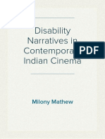 Disability Narratives in Contemporary Indian Cinema