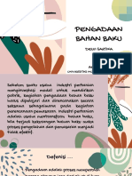 Pertemuan 5 - Pengadaan Bahan Baku