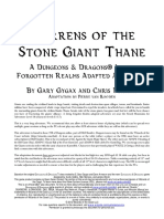 ADAP4-4 Against The Giants - Warrens of The Stone Giant Thane