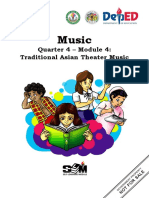 Music: Quarter 4 - Module 4: Traditional Asian Theater Music