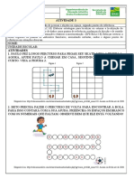 2º MAT Atividade 3 - LOCALIZAÇÃO E MOVIMENTAÇÃO DE PESSOAS E OBJETOS NO ESPAÇO, SEGUNDO PONTOS DE REFERÊNCIAS - Professor