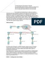 Configurar Rutas Por Defecto en Packet Tracer