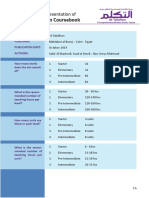 At-Takallum Coursebook: A Short Presentation of