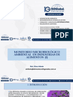 1 Monitoreo Microbiológico Ambiental I - Isoglobal Internacional