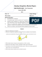 Kendriya Vidyalaya Sangathan, Mumbai Region: Sample Question Paper