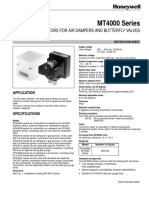 MT4000 Series: Servo Motors For Air Dampers and Butterfly Valves