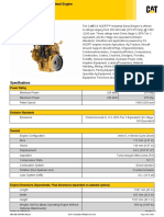 Caterpillar Industrial C9 Specifications