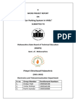 "Car Parking System in VHDL": A Micro Project Report ON