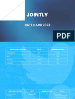 Rate Card Jointly