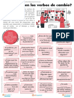 Ejercicio Verbos de Cambio Espanol