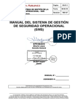 15 - Manual Del Sistema de Gestion de Seguridad Operacional SMS - Rev 07