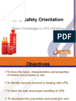 LPG Safety Orientation 2015