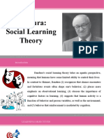 Module 14. Albert Bandura's Social Learning Theory