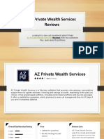 AZ Private Wealth Services Reviews