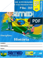 6º Ano - Historia - Sugestão de Caderno - 1º Bim