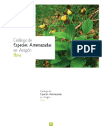 Catalogo de Especies Amenazadas en Aragon