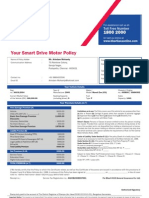 Policy Schedule Two Wheeler-Cs2