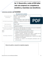 Examen - (APEB1-7.5%) Taller 3 - Desarrollo y Suba Al EVA Taller 3 - Identifique Cuando Una Empresa en Competencia Perfecta Obtiene Beneficio y Maximiza Sus Beneficios