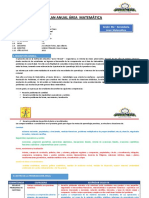 Programacion Anual 5° 2022