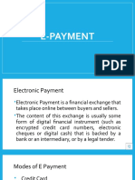 E Payment