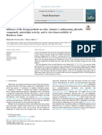 Jurnal-Influence of The Drying Methods On Color, Vitamin C, Anthocyanin, Phenolic