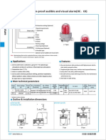 BBJ-Series explosion-proof audible and visual alarm (IIC、tD)