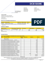 DCB Bank: Statement of Account