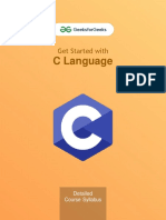 C Language: Get Started With