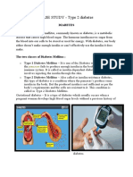 CASE STUDY - Type 2 Diabetes